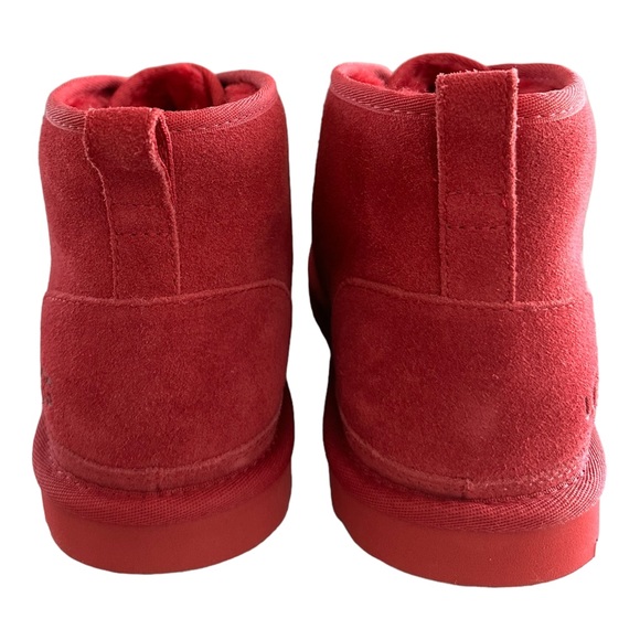 UGG Men's Neumel Boots Samba Red S/N 3236 Size 10 New - Picture 3 of 9
